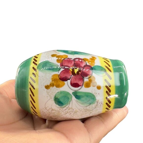 Italian Art Pottery Bud Vase Hand Made Ceramic Vase Signed A Stefano M Carujo - Picture 3 of 10